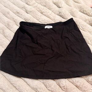 Garage Black Mini Skirt
